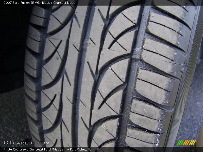 Black / Charcoal Black 2007 Ford Fusion SE V6