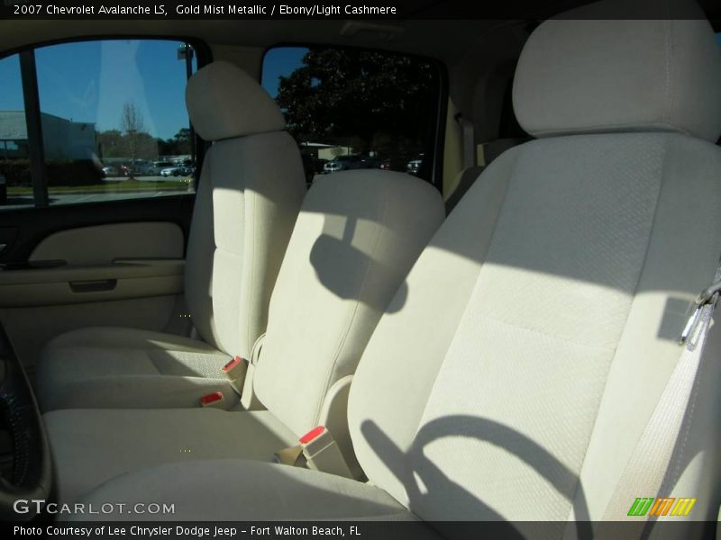 Gold Mist Metallic / Ebony/Light Cashmere 2007 Chevrolet Avalanche LS
