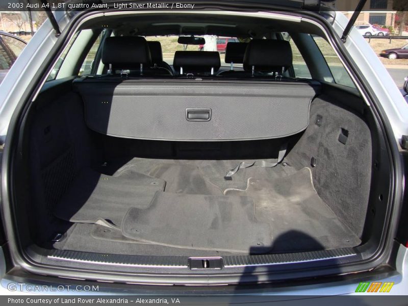 Light Silver Metallic / Ebony 2003 Audi A4 1.8T quattro Avant