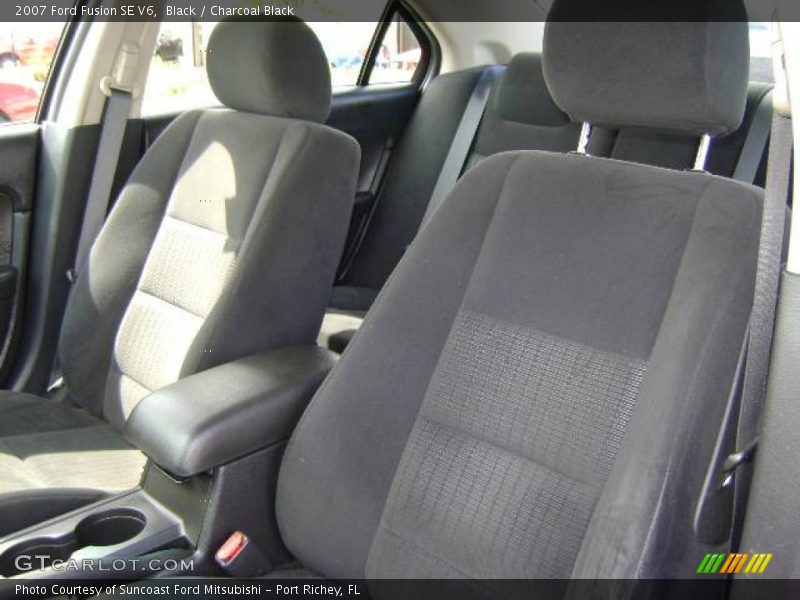 Black / Charcoal Black 2007 Ford Fusion SE V6