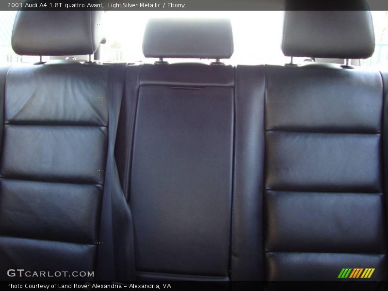Light Silver Metallic / Ebony 2003 Audi A4 1.8T quattro Avant