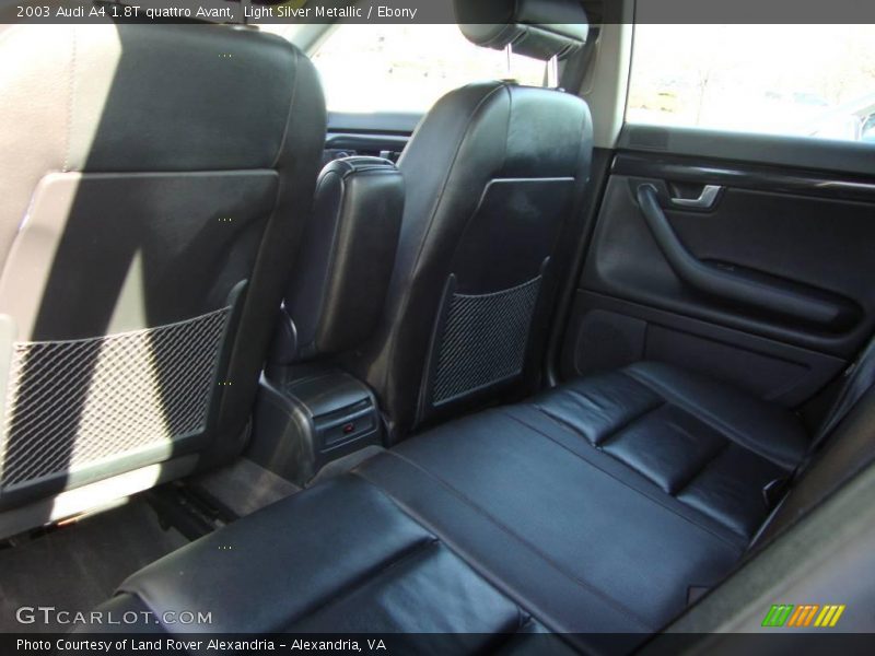 Light Silver Metallic / Ebony 2003 Audi A4 1.8T quattro Avant