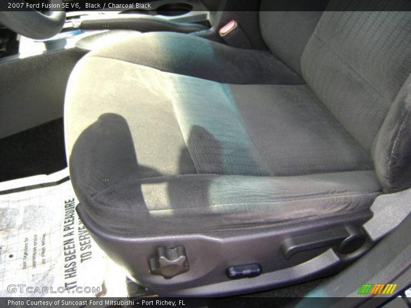 Black / Charcoal Black 2007 Ford Fusion SE V6