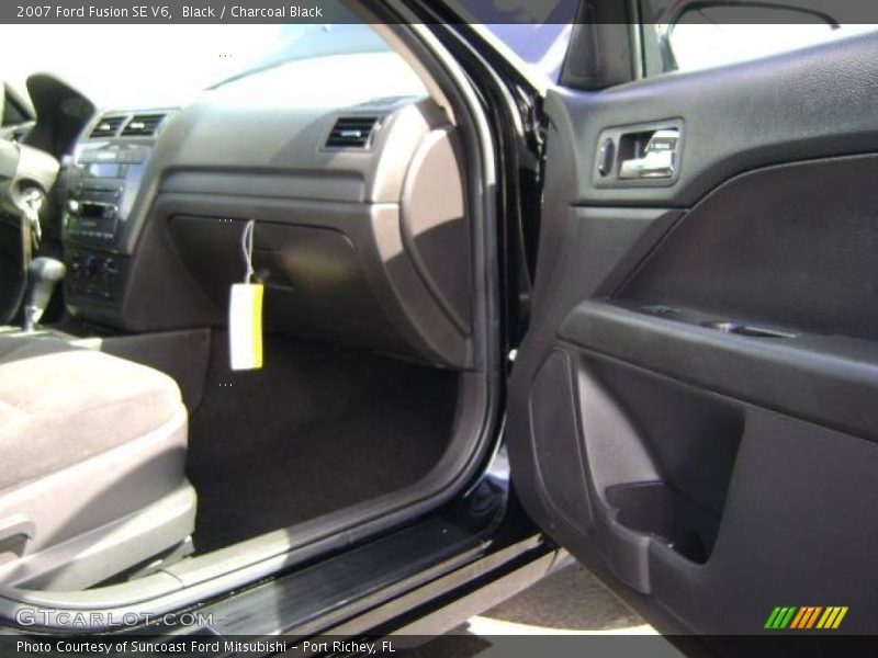 Black / Charcoal Black 2007 Ford Fusion SE V6