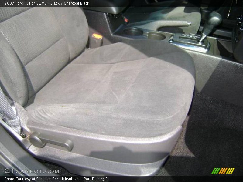 Black / Charcoal Black 2007 Ford Fusion SE V6