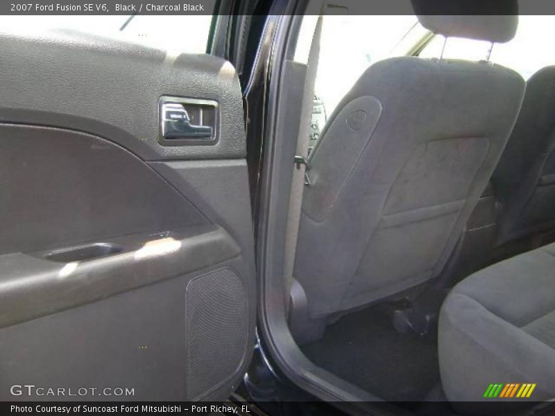 Black / Charcoal Black 2007 Ford Fusion SE V6