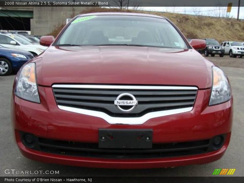 Sonoma Sunset Metallic / Blond 2008 Nissan Altima 2.5 S