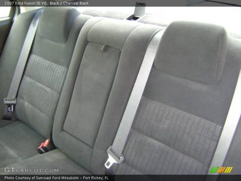 Black / Charcoal Black 2007 Ford Fusion SE V6