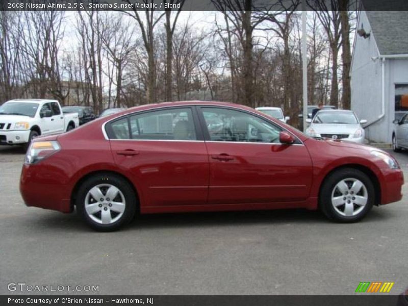 Sonoma Sunset Metallic / Blond 2008 Nissan Altima 2.5 S