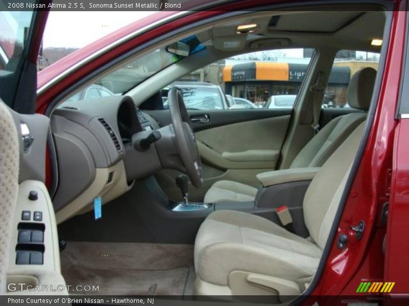Sonoma Sunset Metallic / Blond 2008 Nissan Altima 2.5 S