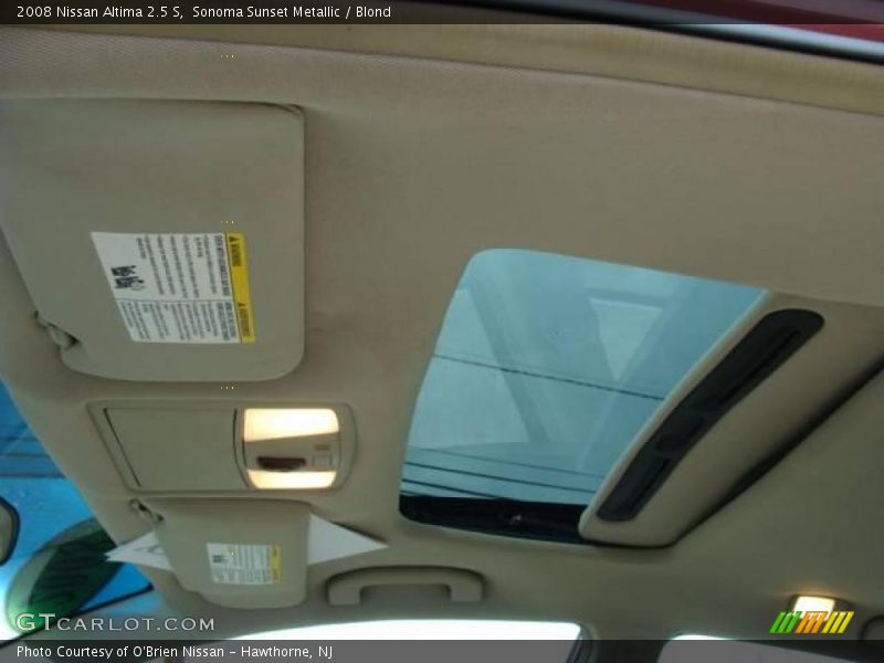 Sonoma Sunset Metallic / Blond 2008 Nissan Altima 2.5 S