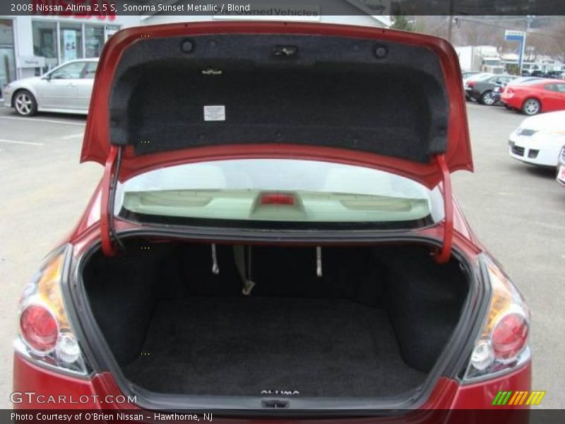 Sonoma Sunset Metallic / Blond 2008 Nissan Altima 2.5 S