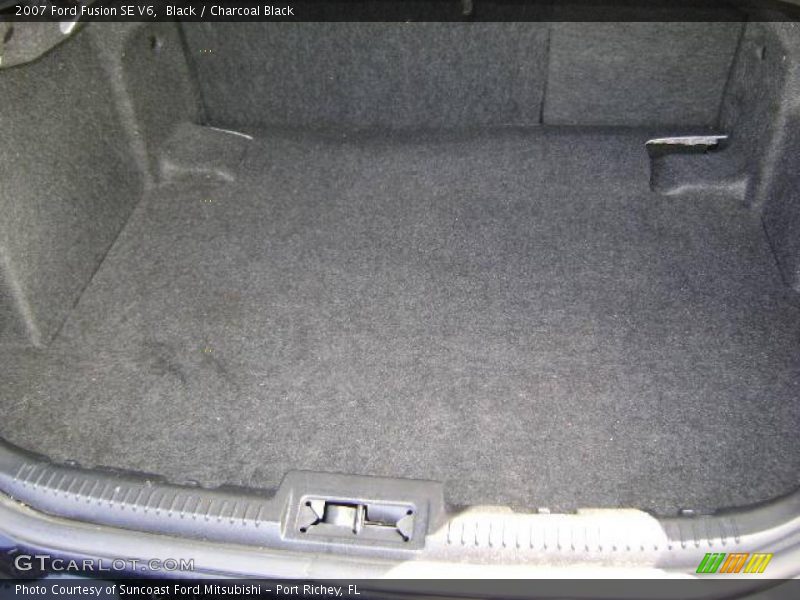 Black / Charcoal Black 2007 Ford Fusion SE V6