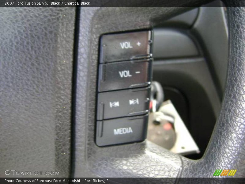 Black / Charcoal Black 2007 Ford Fusion SE V6