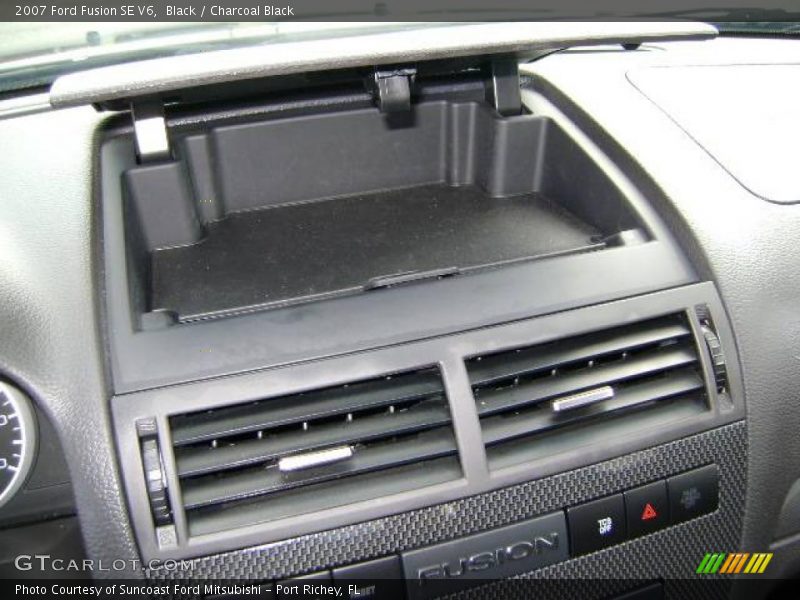 Black / Charcoal Black 2007 Ford Fusion SE V6