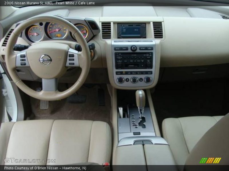 Pearl White / Cafe Latte 2006 Nissan Murano SL AWD