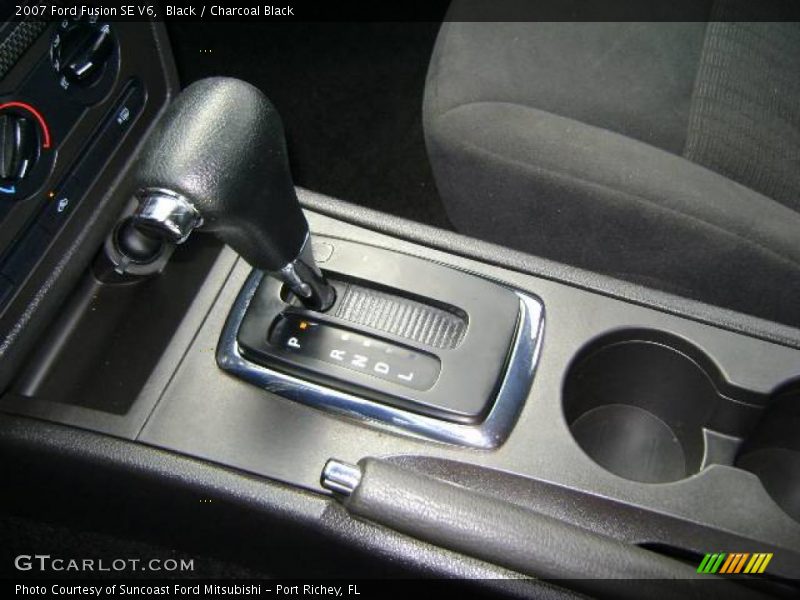 Black / Charcoal Black 2007 Ford Fusion SE V6