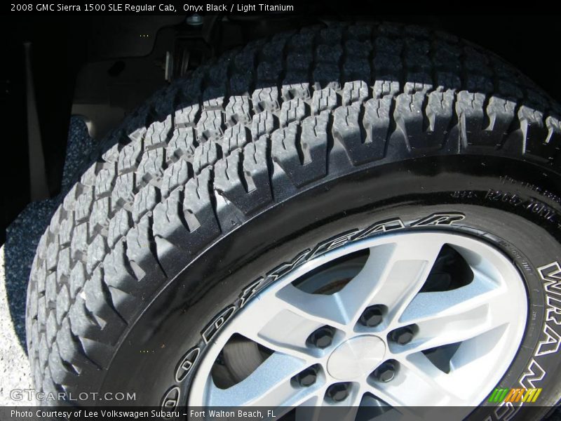 Onyx Black / Light Titanium 2008 GMC Sierra 1500 SLE Regular Cab