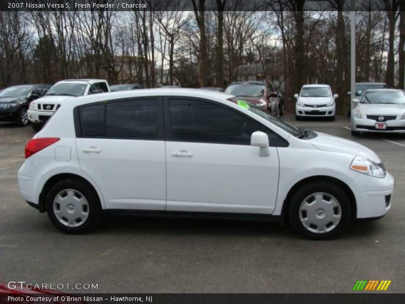 Fresh Powder / Charcoal 2007 Nissan Versa S