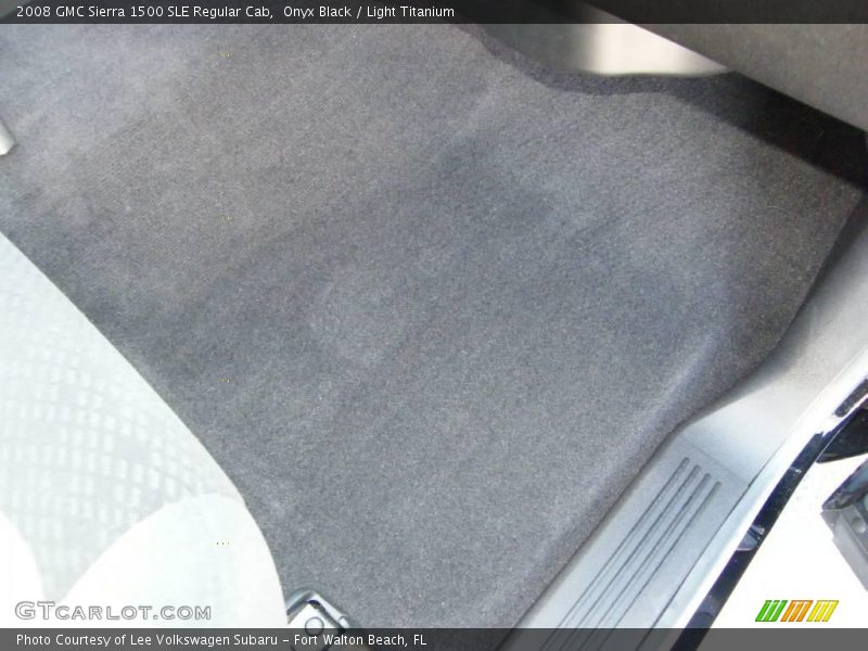 Onyx Black / Light Titanium 2008 GMC Sierra 1500 SLE Regular Cab