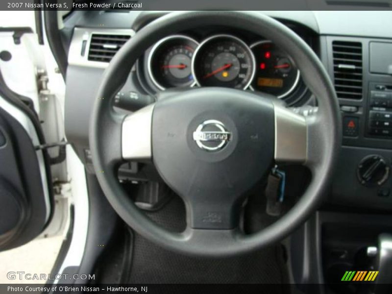 Fresh Powder / Charcoal 2007 Nissan Versa S