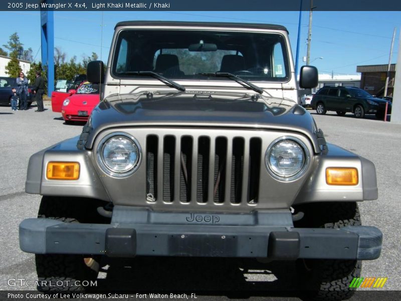 Light Khaki Metallic / Khaki 2005 Jeep Wrangler X 4x4