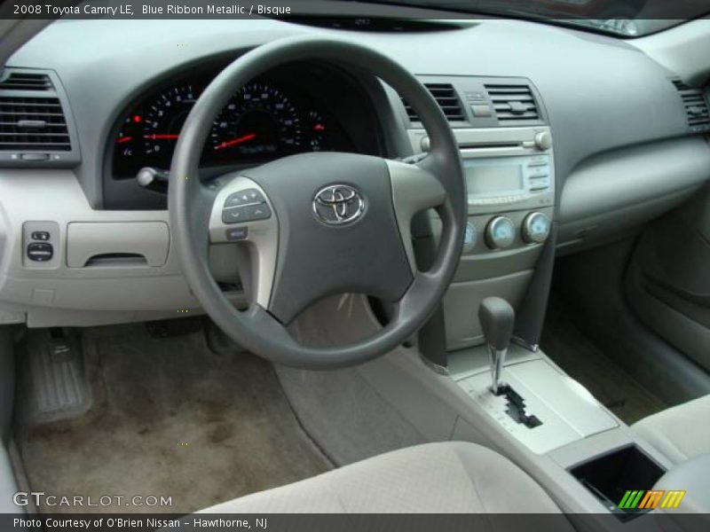 Blue Ribbon Metallic / Bisque 2008 Toyota Camry LE