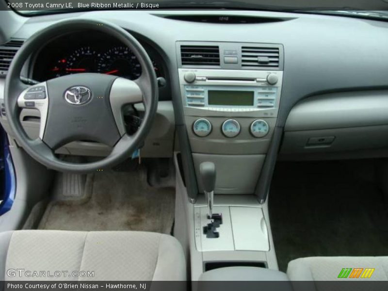 Blue Ribbon Metallic / Bisque 2008 Toyota Camry LE