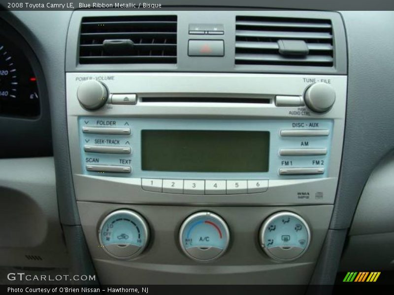 Blue Ribbon Metallic / Bisque 2008 Toyota Camry LE