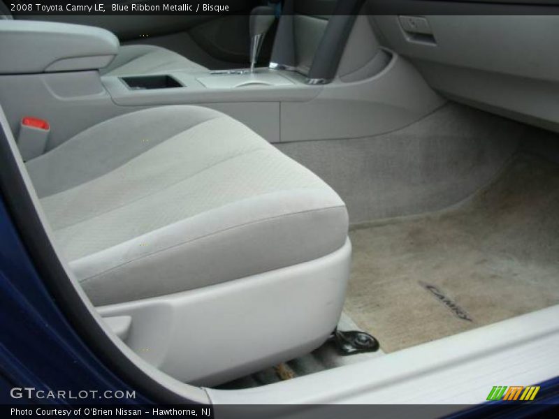 Blue Ribbon Metallic / Bisque 2008 Toyota Camry LE