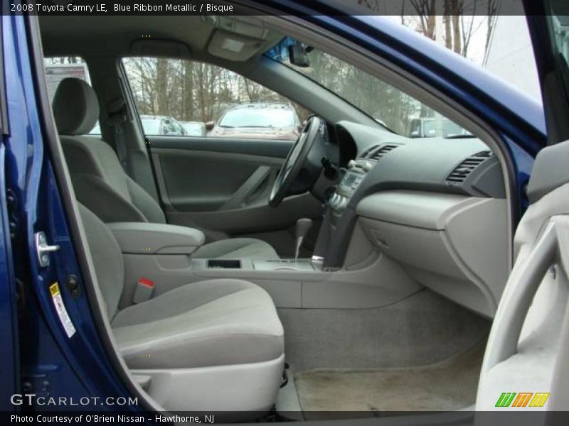 Blue Ribbon Metallic / Bisque 2008 Toyota Camry LE