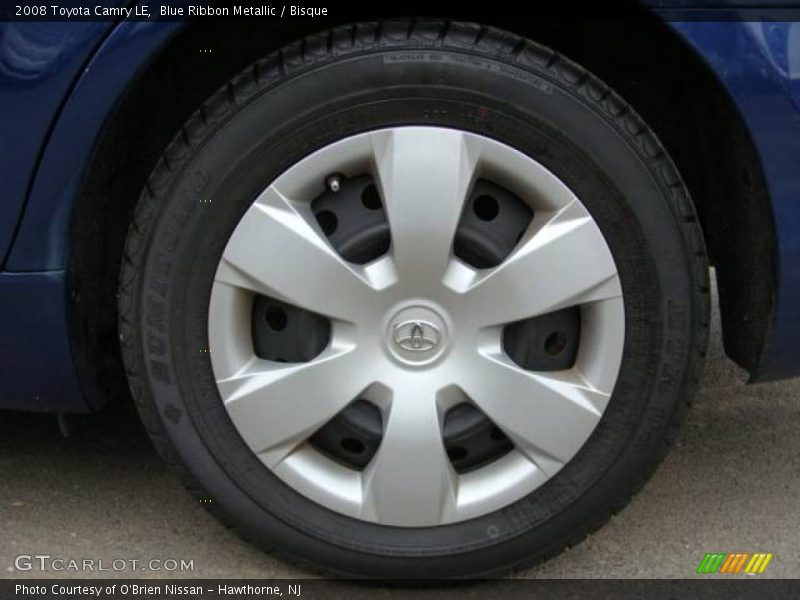 Blue Ribbon Metallic / Bisque 2008 Toyota Camry LE