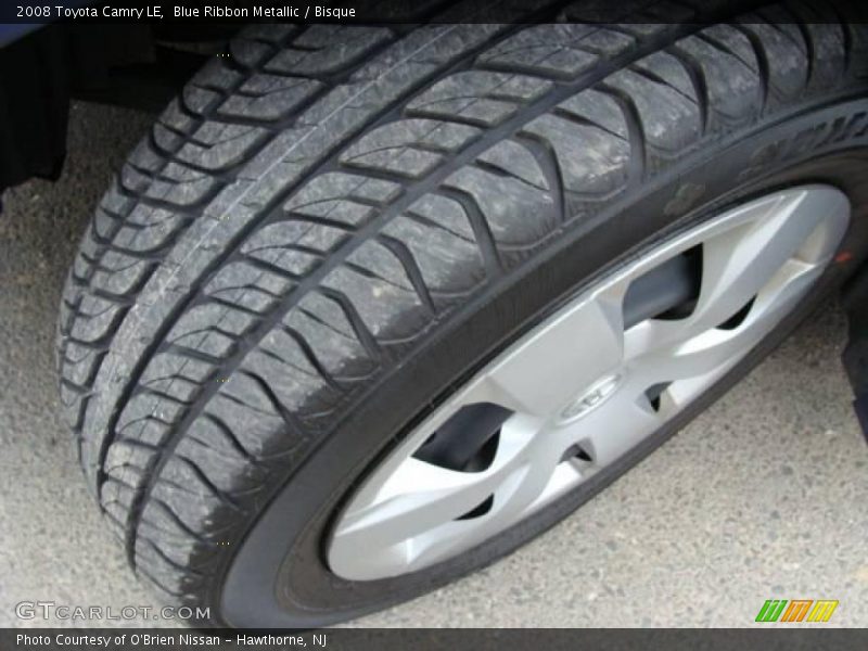Blue Ribbon Metallic / Bisque 2008 Toyota Camry LE