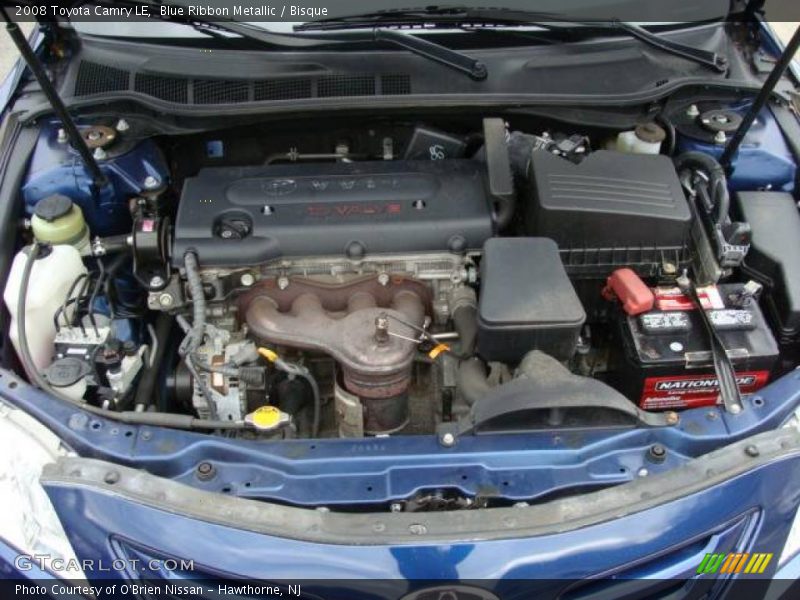 Blue Ribbon Metallic / Bisque 2008 Toyota Camry LE