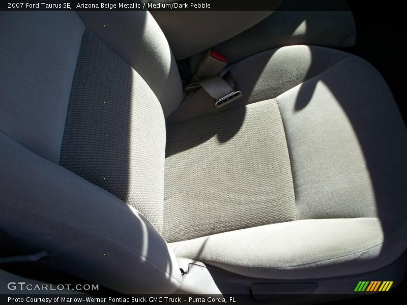 Arizona Beige Metallic / Medium/Dark Pebble 2007 Ford Taurus SE