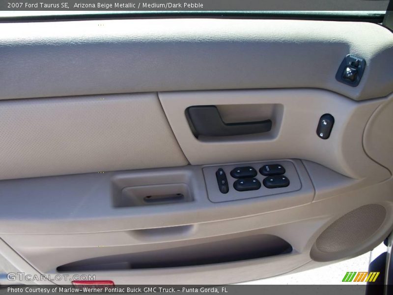 Arizona Beige Metallic / Medium/Dark Pebble 2007 Ford Taurus SE