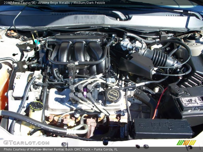 Arizona Beige Metallic / Medium/Dark Pebble 2007 Ford Taurus SE