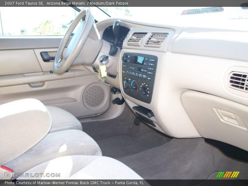 Arizona Beige Metallic / Medium/Dark Pebble 2007 Ford Taurus SE