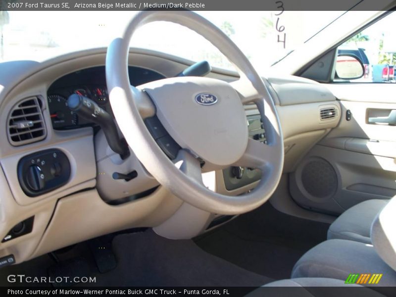 Arizona Beige Metallic / Medium/Dark Pebble 2007 Ford Taurus SE