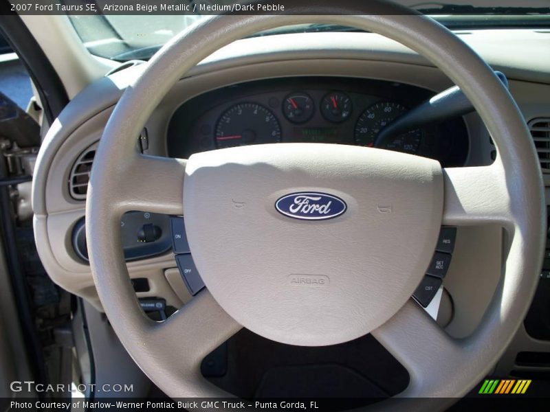 Arizona Beige Metallic / Medium/Dark Pebble 2007 Ford Taurus SE