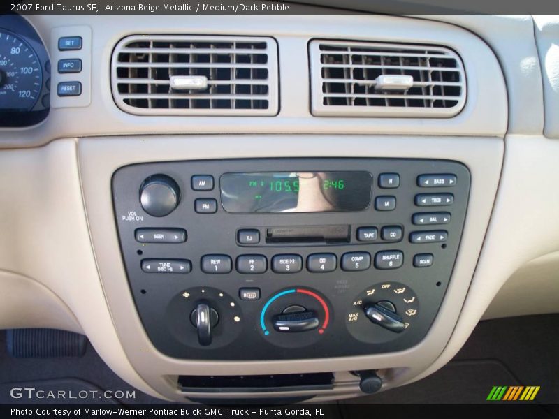 Arizona Beige Metallic / Medium/Dark Pebble 2007 Ford Taurus SE