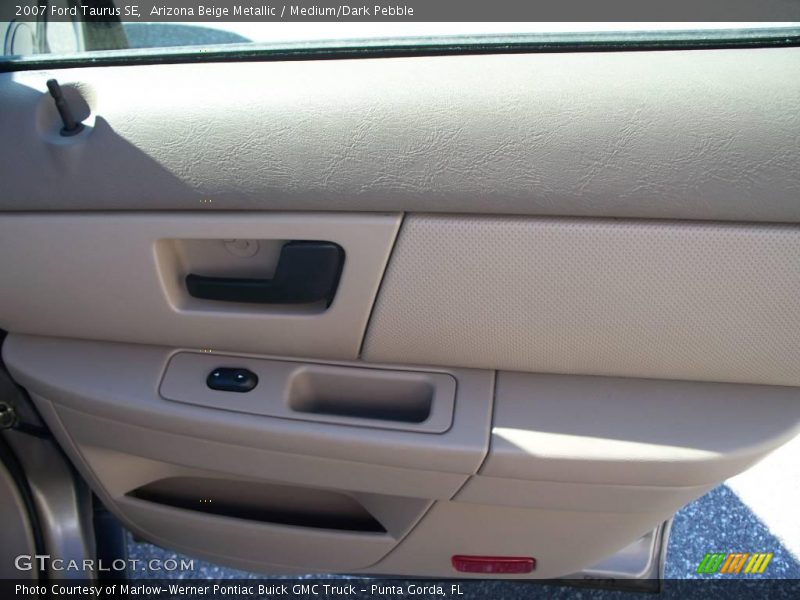 Arizona Beige Metallic / Medium/Dark Pebble 2007 Ford Taurus SE