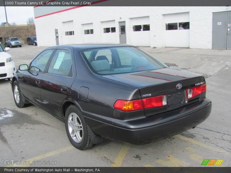 Graphite Gray Pearl / Gray 2000 Toyota Camry LE