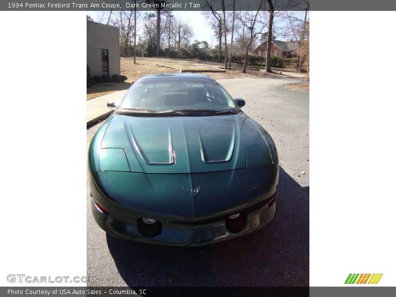 Dark Green Metallic / Tan 1994 Pontiac Firebird Trans Am Coupe