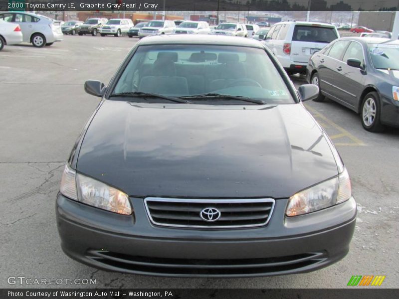 Graphite Gray Pearl / Gray 2000 Toyota Camry LE