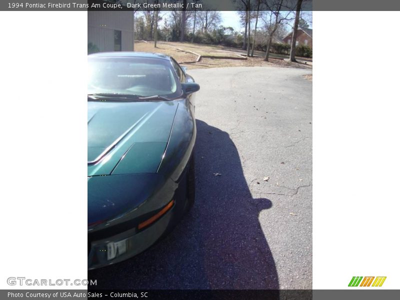 Dark Green Metallic / Tan 1994 Pontiac Firebird Trans Am Coupe