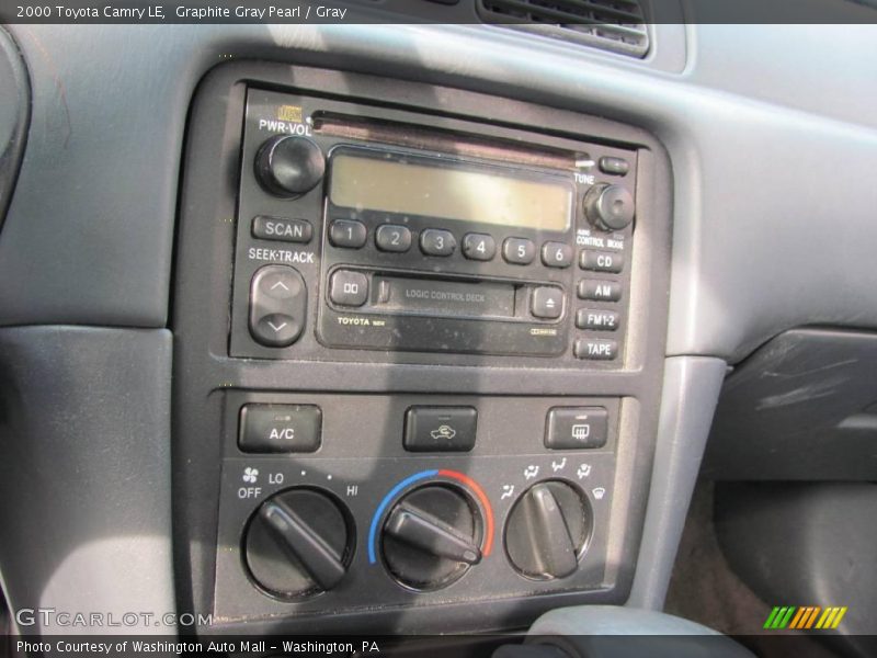 Graphite Gray Pearl / Gray 2000 Toyota Camry LE
