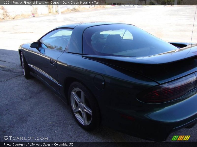 Dark Green Metallic / Tan 1994 Pontiac Firebird Trans Am Coupe