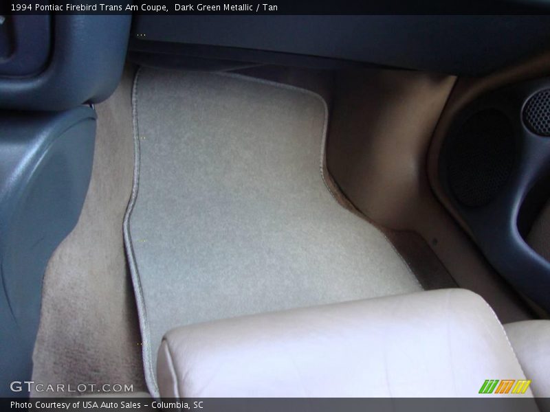 Dark Green Metallic / Tan 1994 Pontiac Firebird Trans Am Coupe