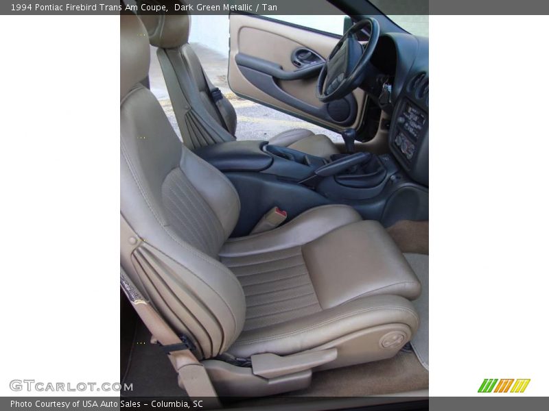 Dark Green Metallic / Tan 1994 Pontiac Firebird Trans Am Coupe